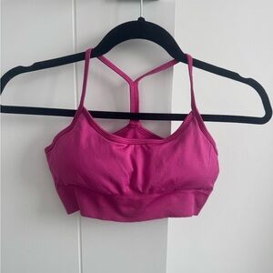 AYBL Fuchsia Strappy Sports Bra